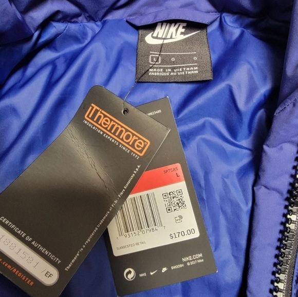 Nike Sportswear Puffer Jacket Women's Large - Picture 4 of 6